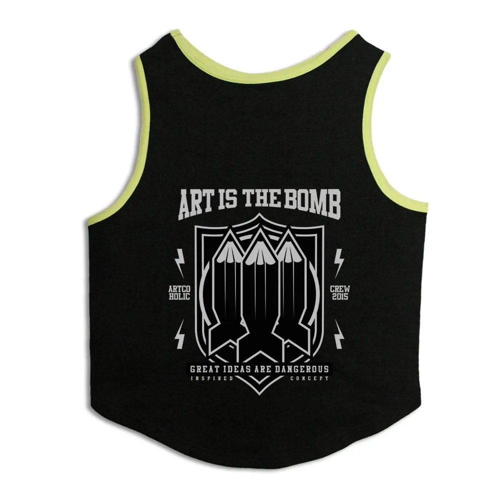 Art Is The Bomb Cat Sweatshirt
