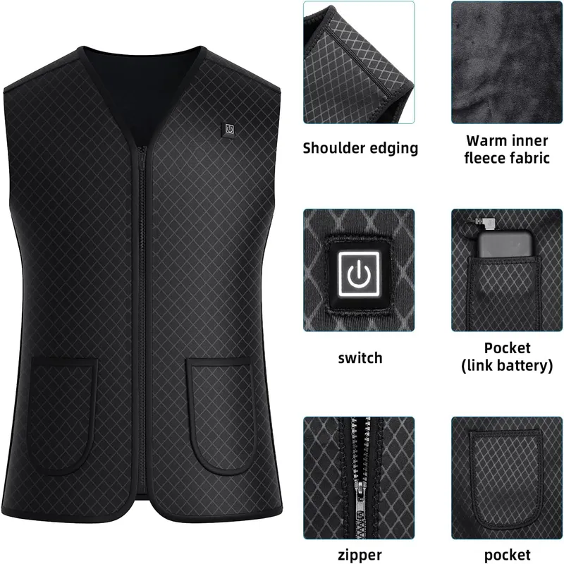 Battery Powered Heated Vest