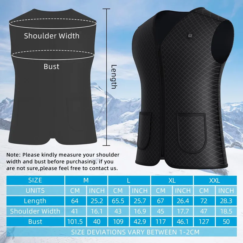 Battery Powered Heated Vest