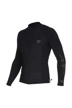 Billabong Mens 1/1mm Revolution Natural Wetsuit Jacket