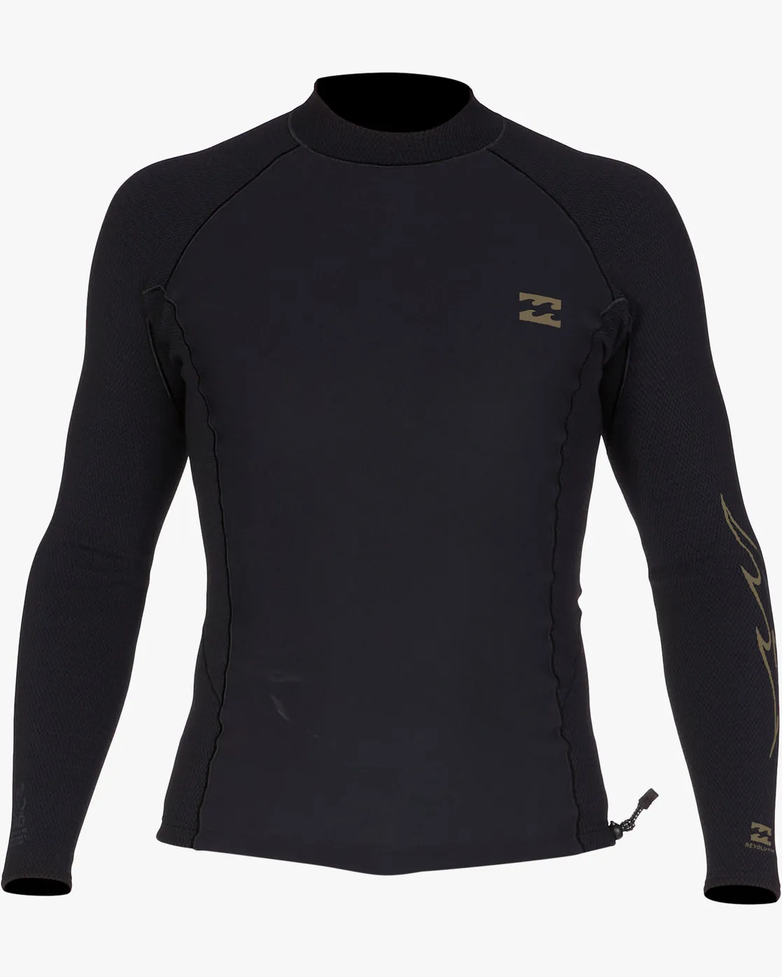 Billabong Mens 1/1mm Revolution Natural Wetsuit Jacket
