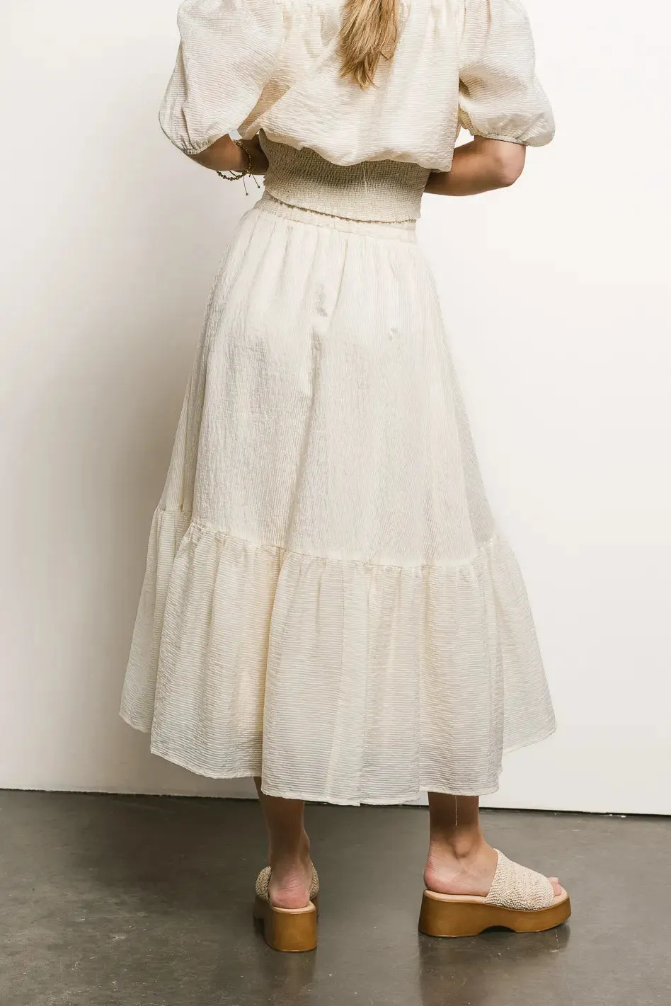 Caroline Striped Skirt - FINAL SALE