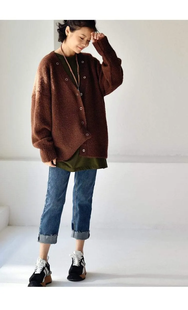 Christine Vintage Wool Cardigan