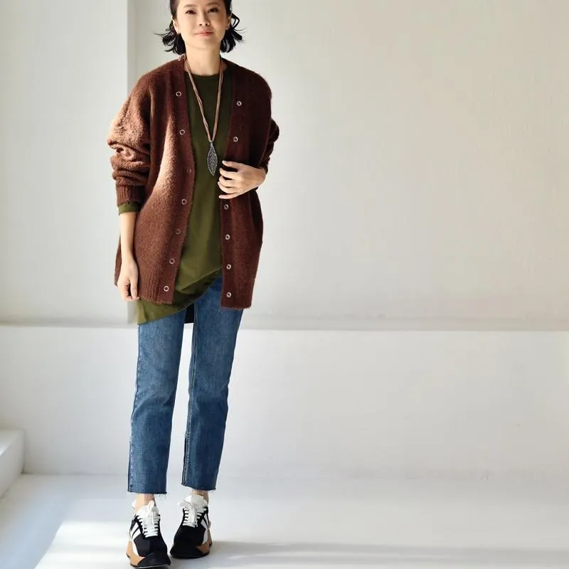 Christine Vintage Wool Cardigan