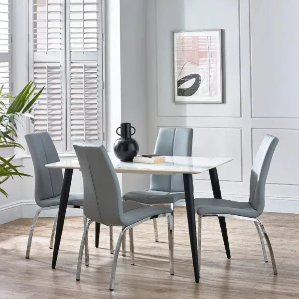 Fully Upholstered Indoor Furniture - Dining Set - Whitney