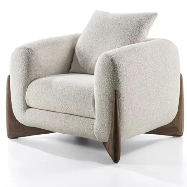 Fully Upholstered Indoor Furniture - Sofa Set - Shaggy