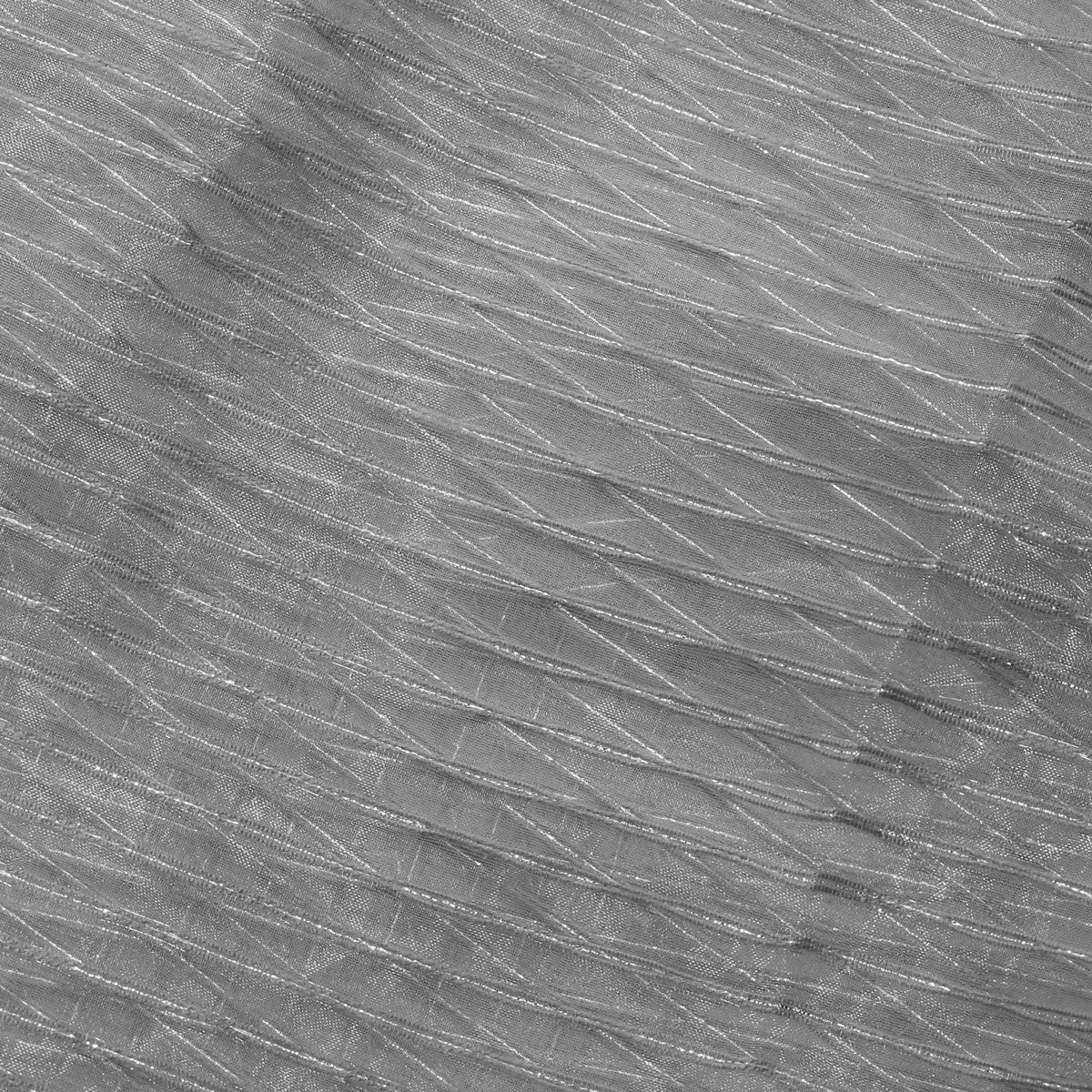 Gray Angel Striped Sheer Drapery Home Decor Fabric