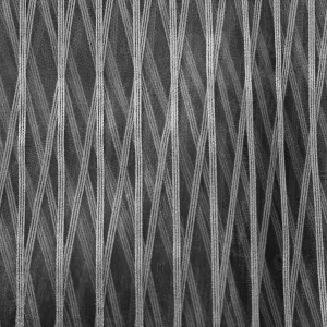 Gray Striped Able Sheer Drapery Home Decor Fabric