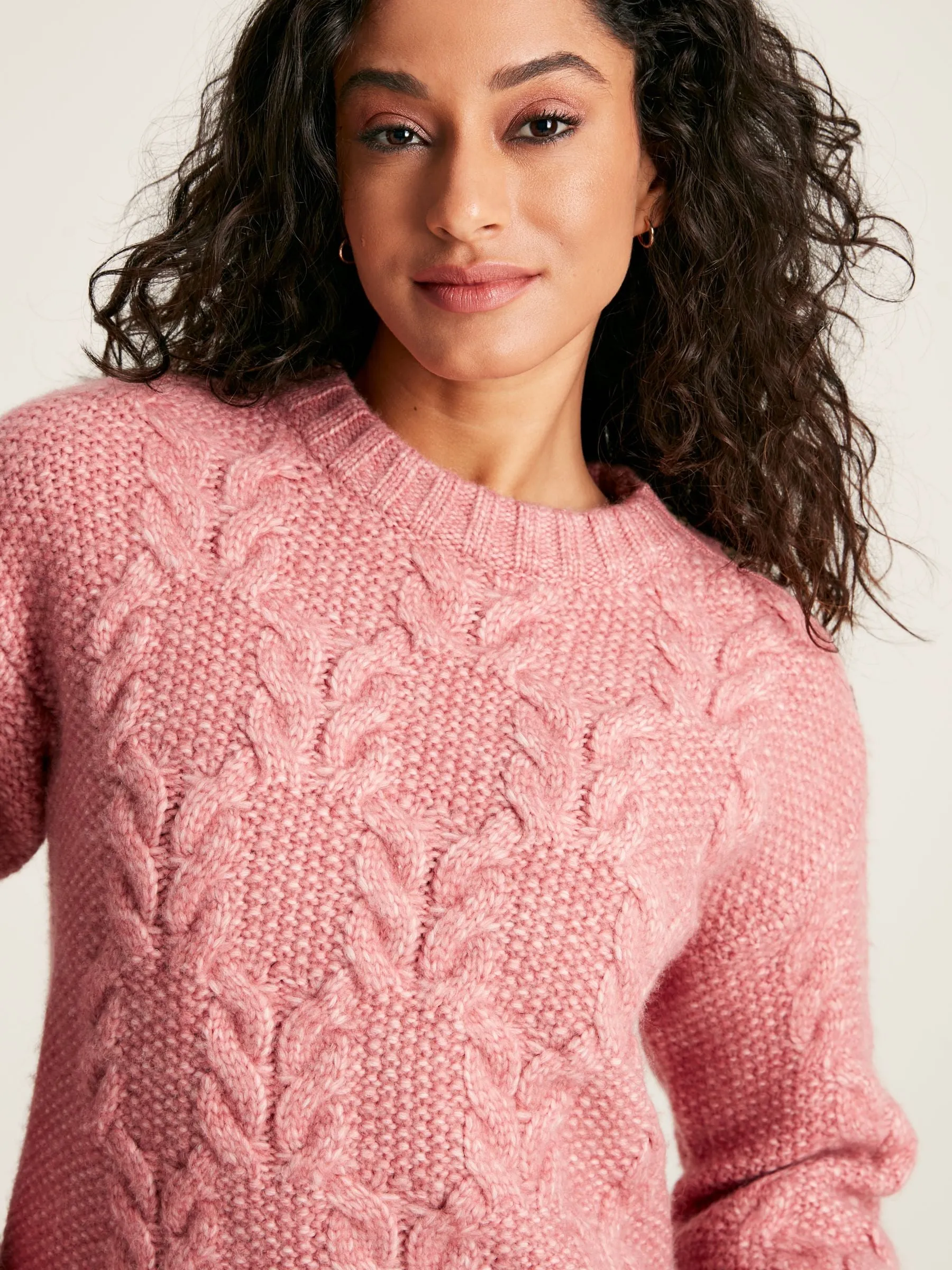 Joules Pippa Cable Knit Jumper
