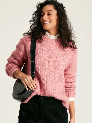 Joules Pippa Cable Knit Jumper