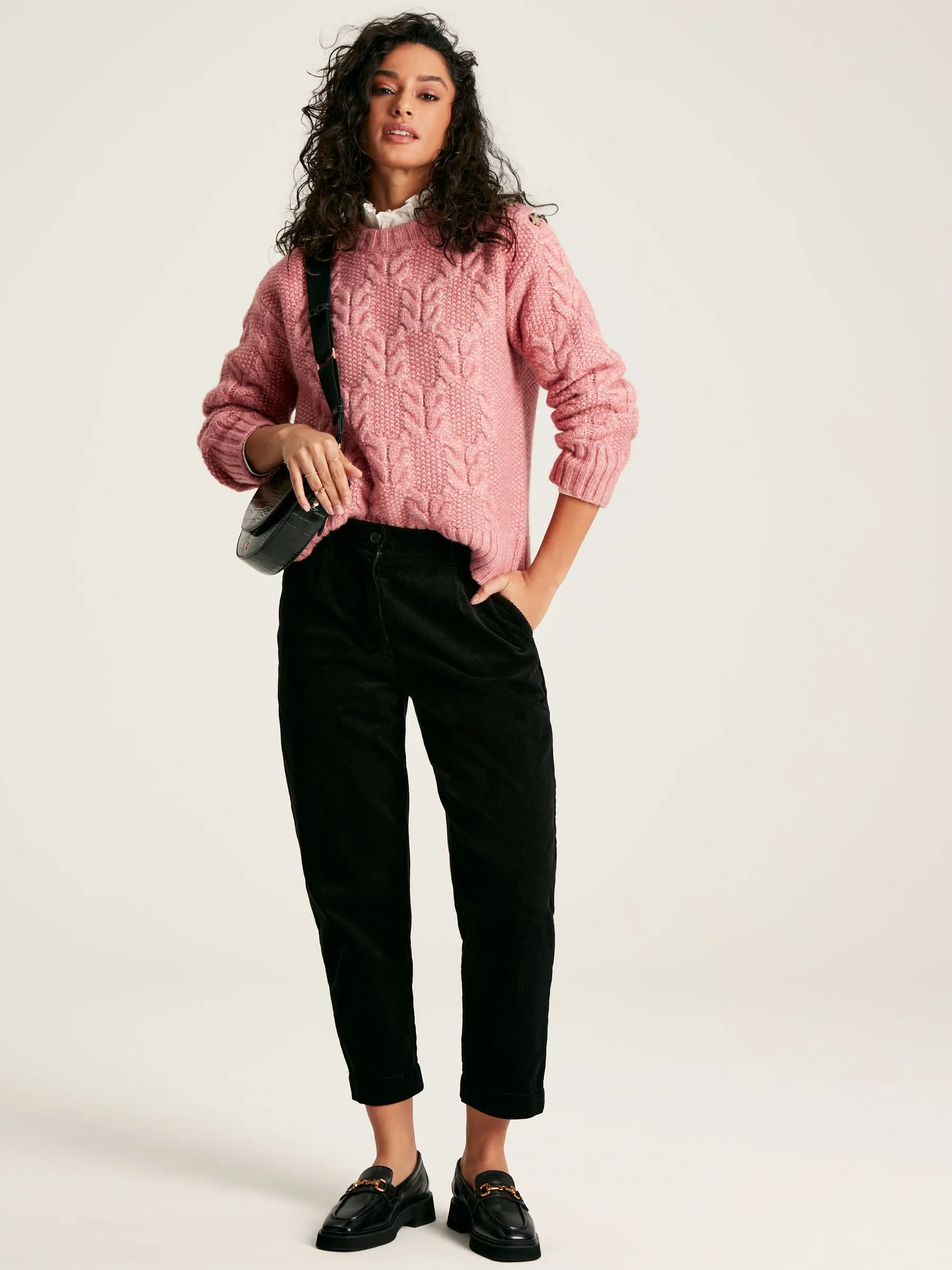 Joules Pippa Cable Knit Jumper