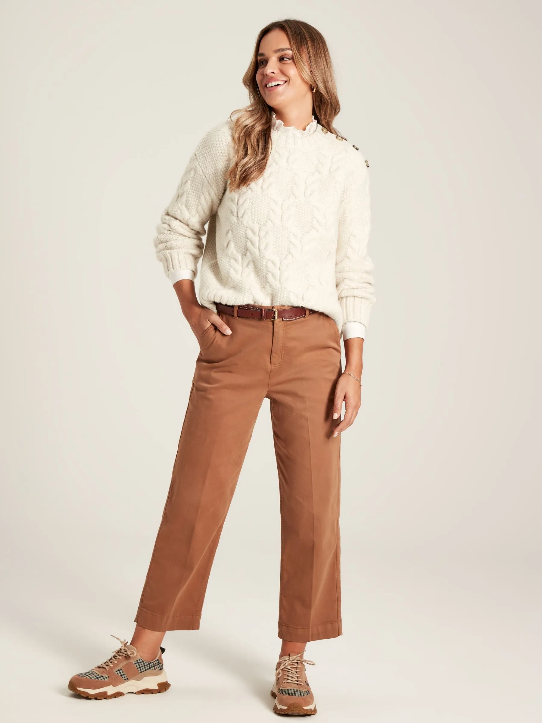 Joules Pippa Cable Knit Jumper