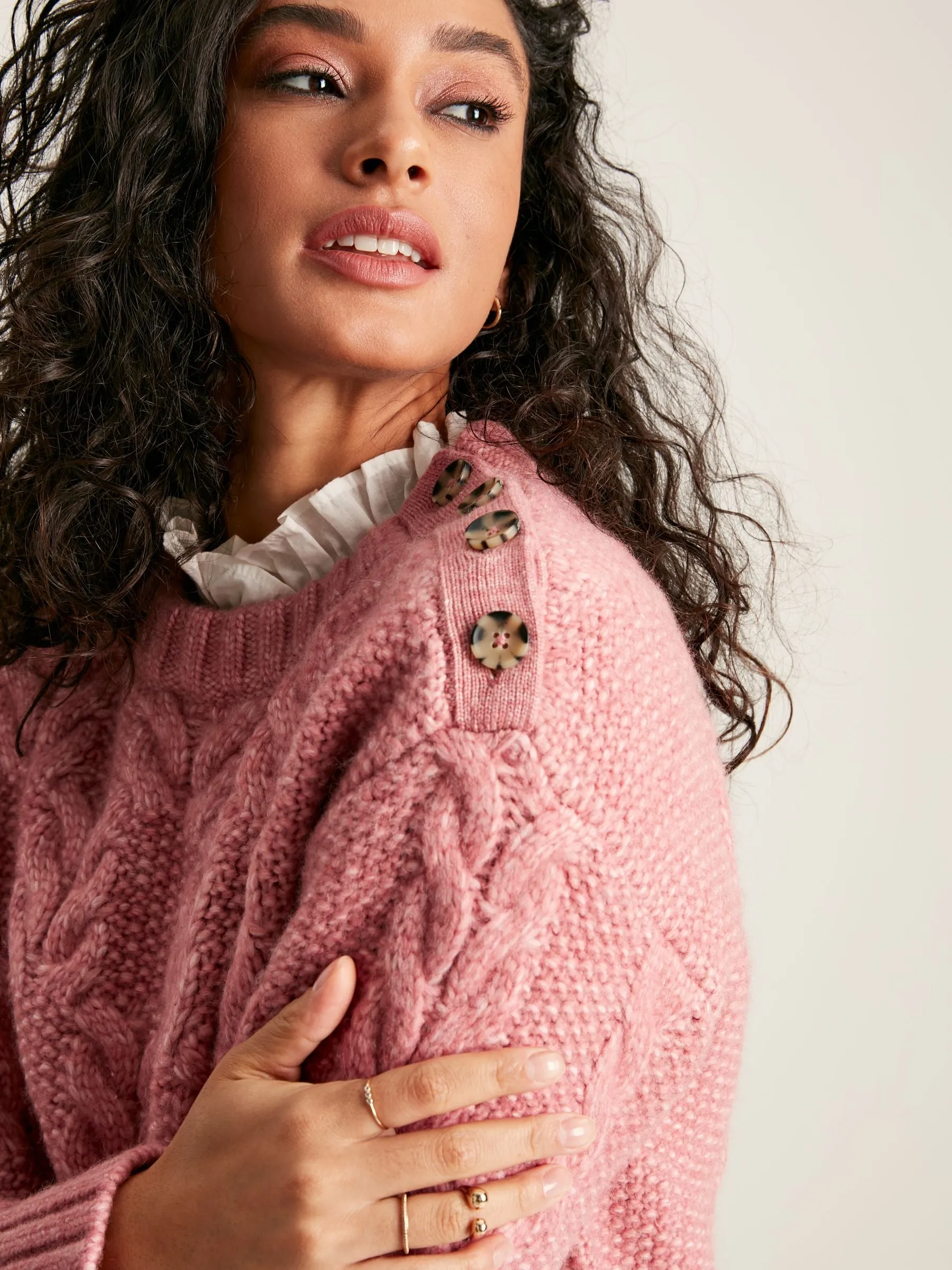 Joules Pippa Cable Knit Jumper