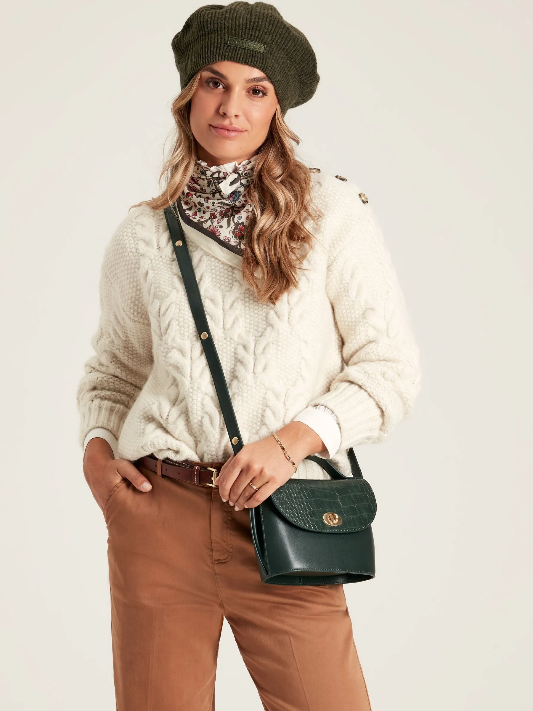 Joules Pippa Cable Knit Jumper