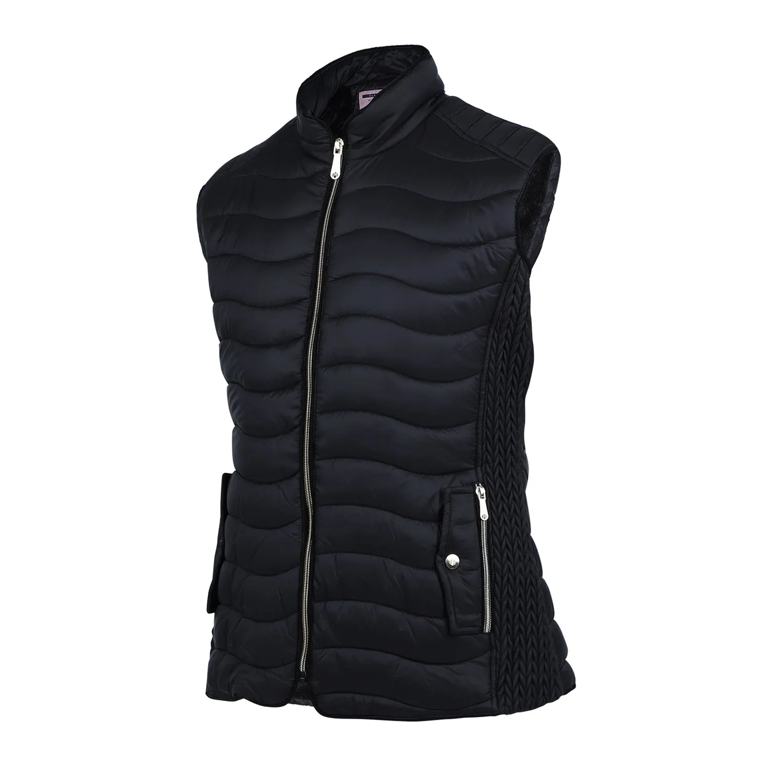 Lee Hanton LV1701X Sleeveless Insulated Sherpa Puffer PlusSize Vest