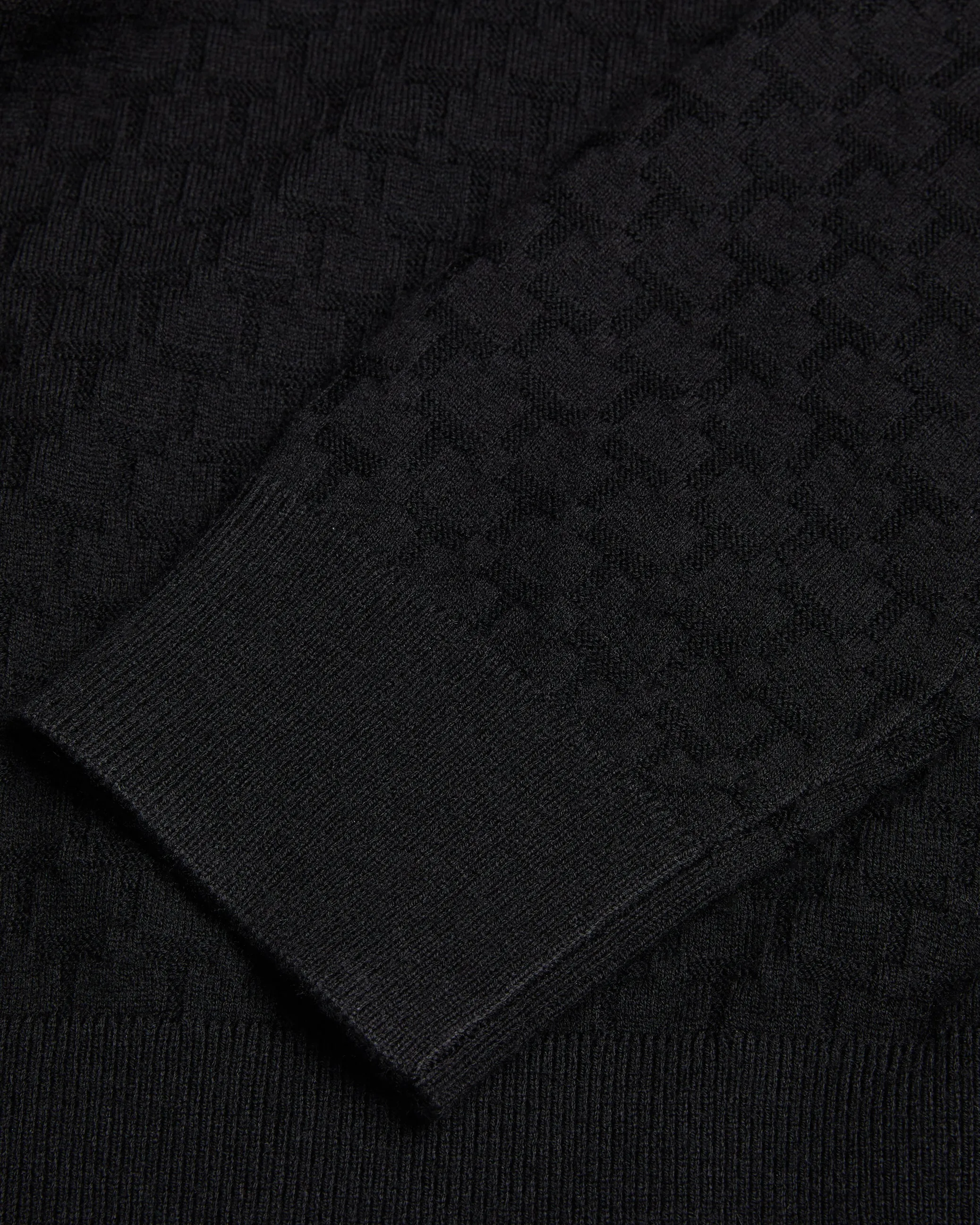 Loular Regular T Stitch Hoodie Black