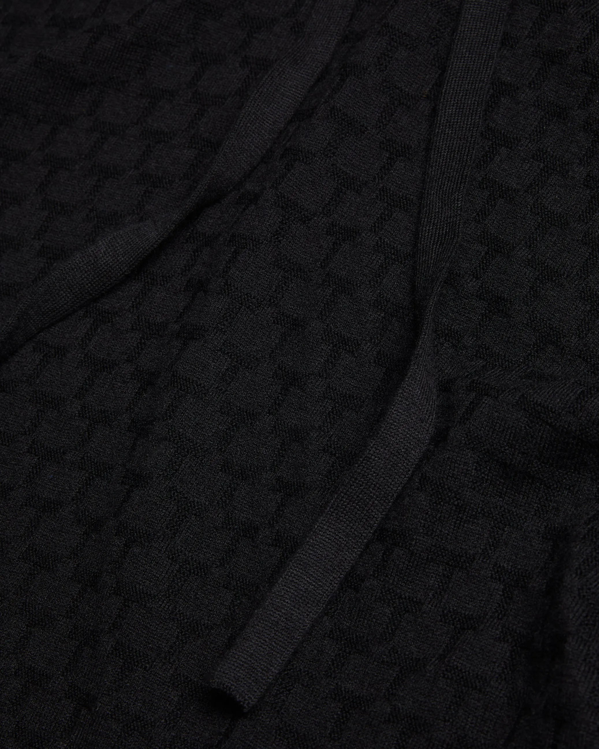 Loular Regular T Stitch Hoodie Black