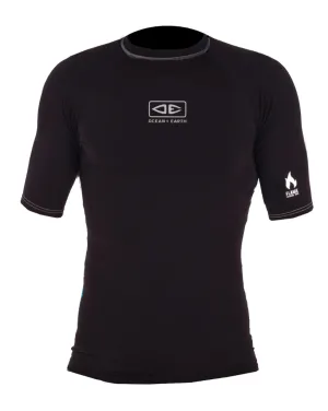 Mens Flame Short Sleeve Thermo Skin