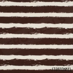 Organic Sweat - Mellow Stripes - Brown