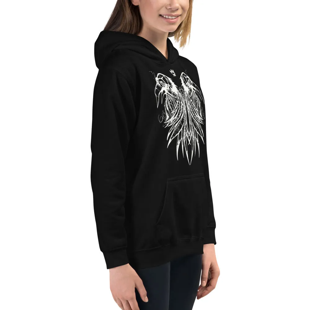 Royal Raven Youth Hoodie