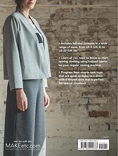 Sale, A Beginner's Guide to Sewing with Knitted Fabric, Book by Wendy Ward