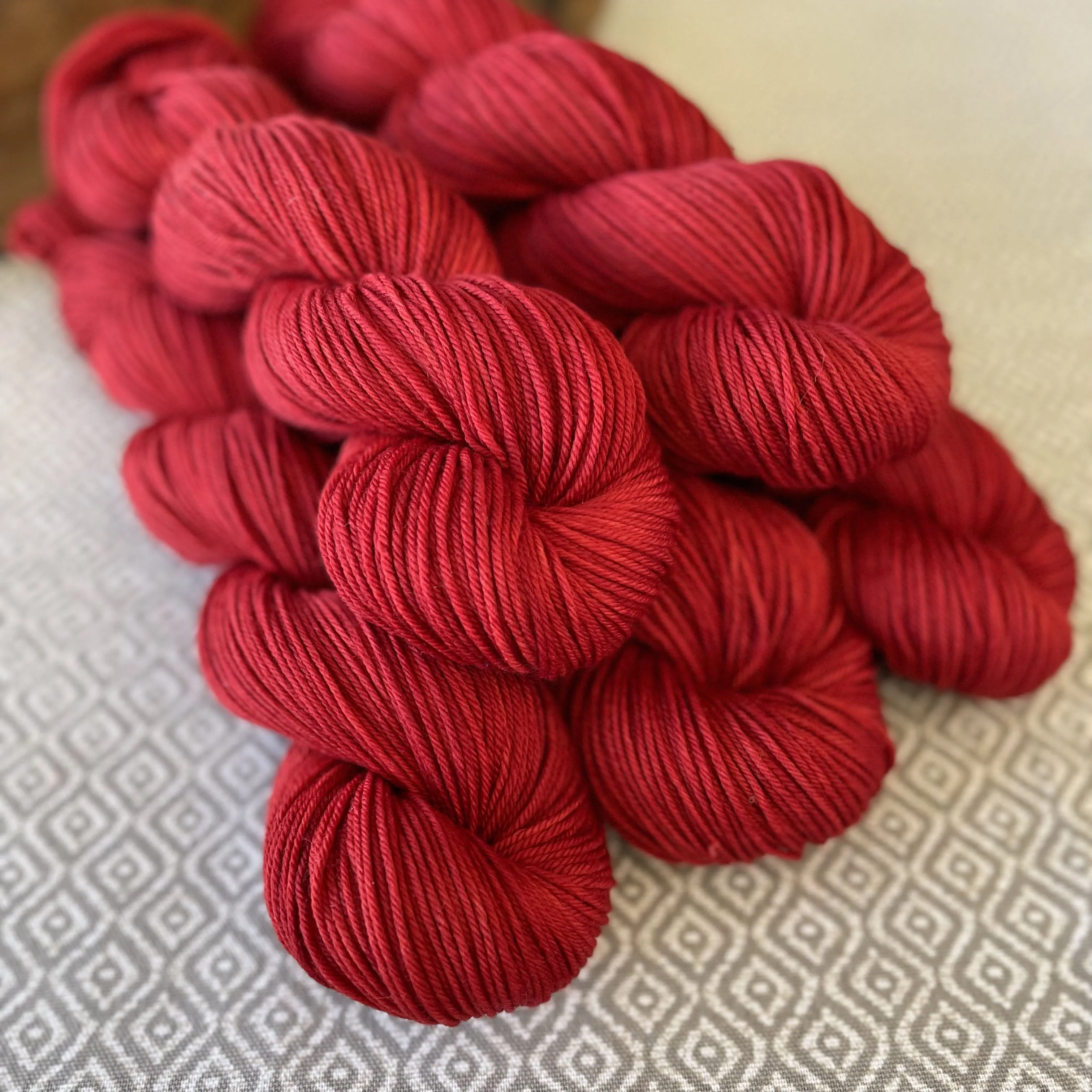 Simply DK Yarn - Cherry Semi Solid