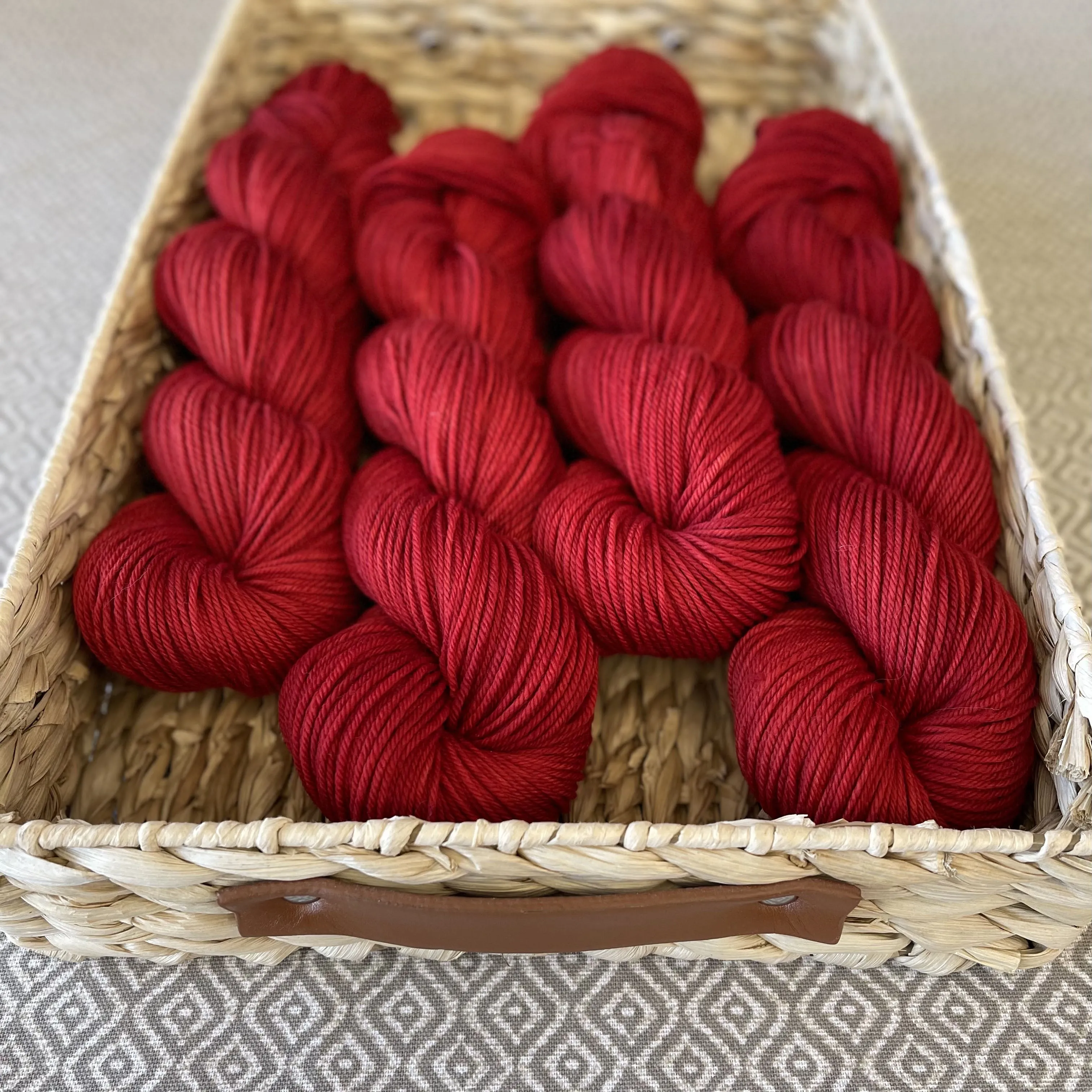 Simply DK Yarn - Cherry Semi Solid